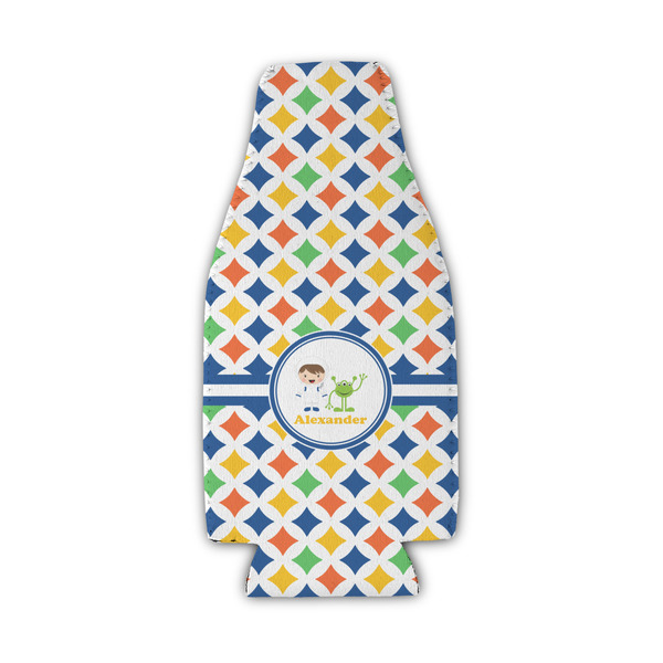 Custom Boy's Astronaut Zipper Bottle Cooler (Personalized)