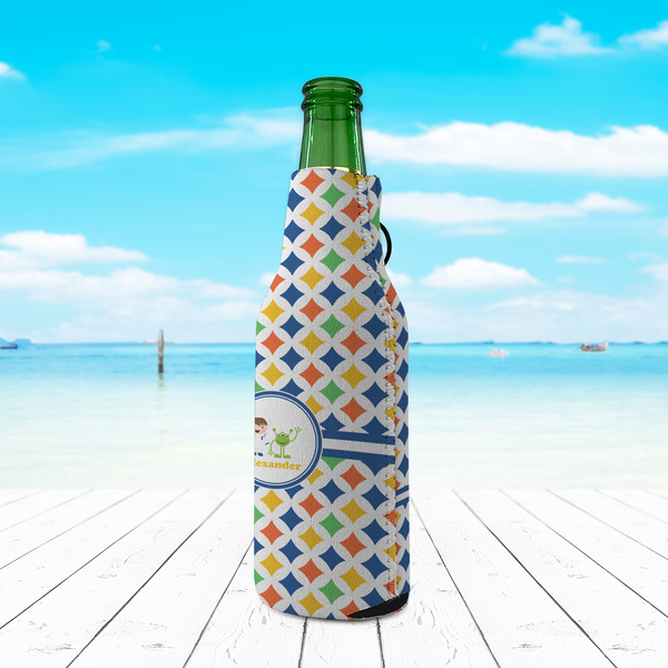 Boy's Astronaut Zipper Bottle Cooler - LIFESTYLE