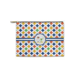 Boy's Astronaut Zipper Pouch - Small - 8.5"x6" (Personalized)