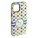 Boy's Astronaut iPhone Case - Rubber Lined - iPhone 15 Pro Max (Personalized)