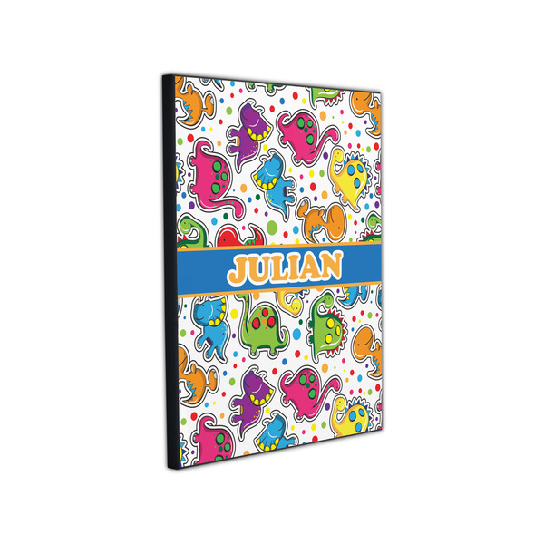 Dinosaur Print 11x14 Wood Print - Angle View