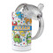Dinosaur Print 12 oz Stainless Steel Sippy Cups - Top Off