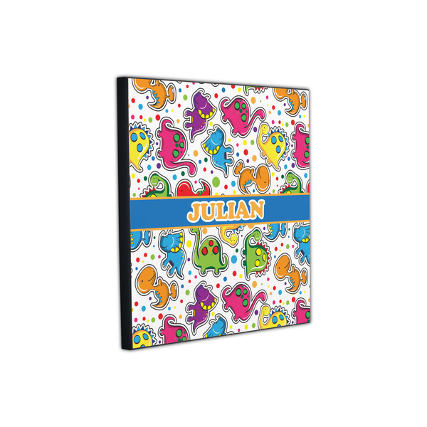 Dinosaur Print 12x12 Wood Print - Angle View