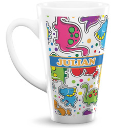Dinosaur Print Latte Mug (Personalized)
