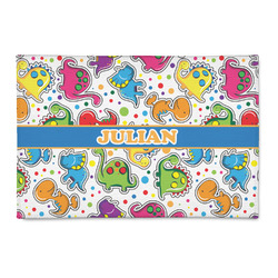 Dinosaur Print 2' x 3' Patio Rug (Personalized)