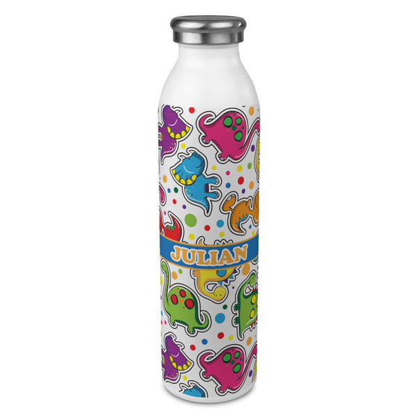 Custom Dinosaur Print 20oz Stainless Steel Water Bottle - Full Print (Personalized)