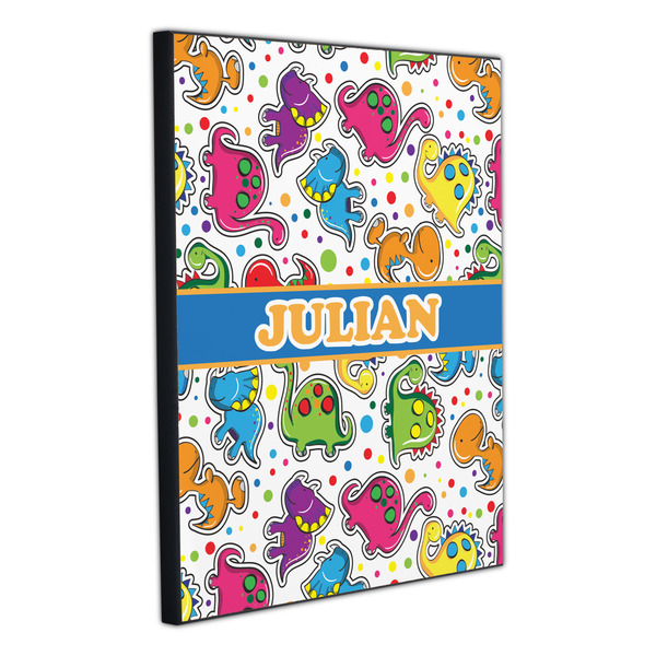 Dinosaur Print 20x24 Wood Print - Angle View