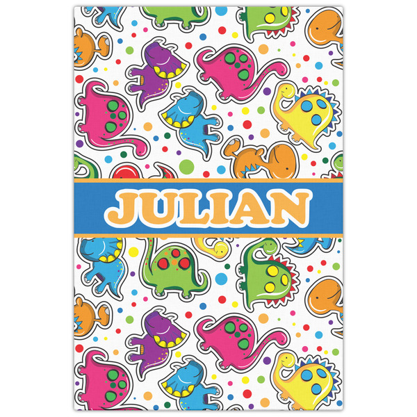 Dinosaur Print 20x30 - Canvas Print - Front View