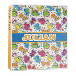 Dinosaur Print 3-Ring Binder - 1 inch (Personalized)