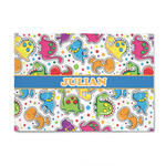 Dinosaur Print 4' x 6' Indoor Area Rug (Personalized)