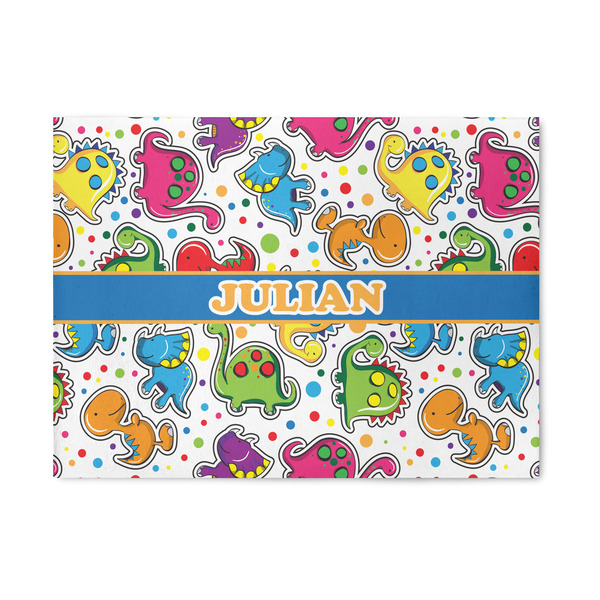 Custom Dinosaur Print Area Rug (Personalized)