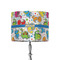 Dinosaur Print 8" Drum Lamp Shade - Fabric (Personalized)