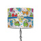Dinosaur Print 8" Drum Lamp Shade - Poly-film (Personalized)