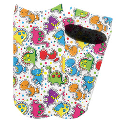 Dinosaur Print Adult Ankle Socks