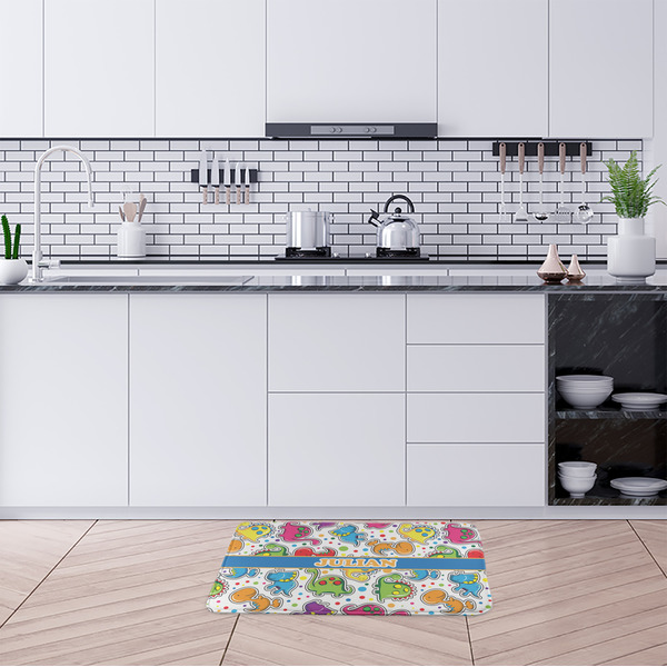 Dinosaur Print Anti-Fatigue Kitchen Mats - LIFESTYLE