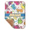 Dinosaur Print Sherpa Baby Blanket - 30" x 40" w/ Name or Text