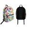 Dinosaur Print Backpack front and back - Apvl