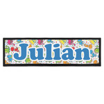 Dinosaur Print Bar Mat (Personalized)