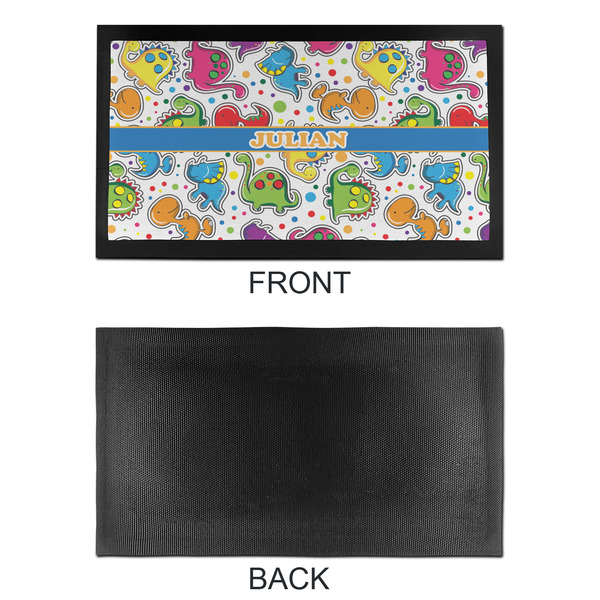 Dinosaur Print Bar Mat - Small - APPROVAL
