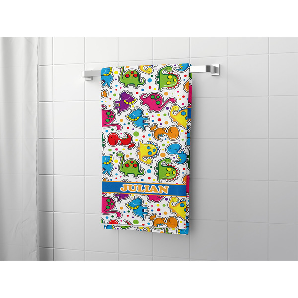 Dinosaur Print Bath Towel - LIFESTYLE