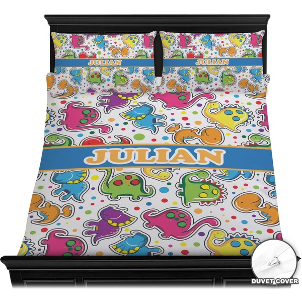 Dinosaur Print Bedding Set (Queen) - Duvet