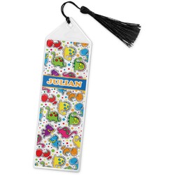 Dinosaur Print Book Mark w/Tassel (Personalized)