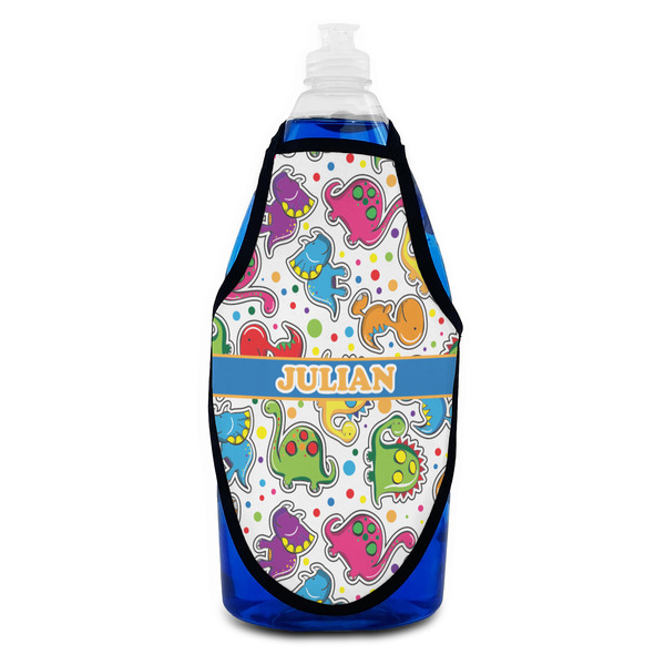 Dinosaur Print Bottle Apron - Soap - FRONT