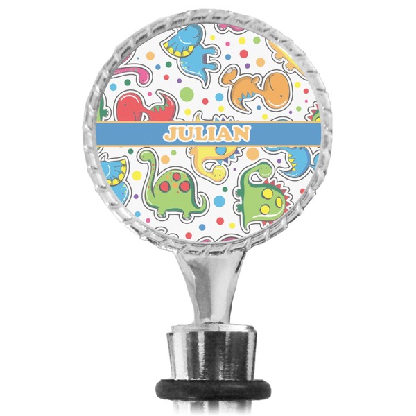 Dinosaur Print Bottle Stopper Main View