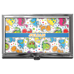 Dinosaur Print Business Card Case