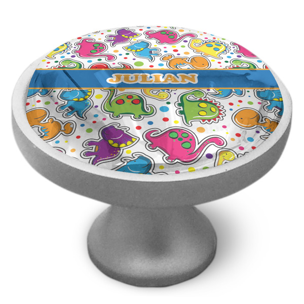 Custom Dinosaur Print Cabinet Knob (Personalized)