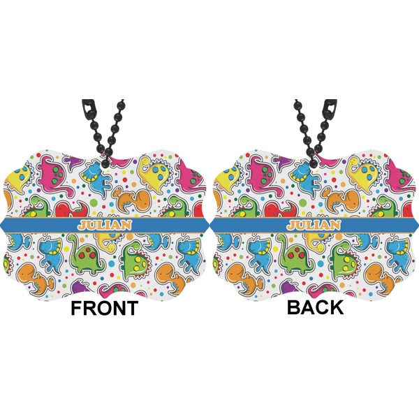 Dinosaur Print Car Ornament (Approval)