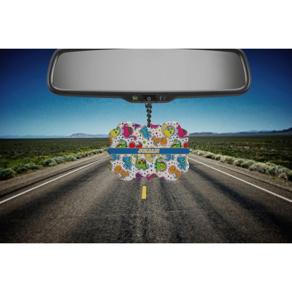 Dinosaur Print Car Ornament (Road)