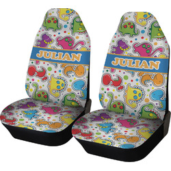 Dinosaur Print Car Seat Covers (Set of Two) (Personalized)