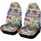 Dinosaur Print Car Seat Covers (Set of Two) (Personalized)