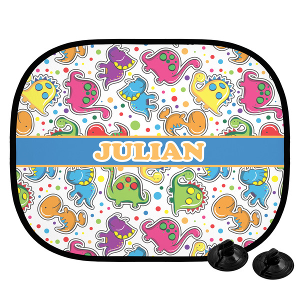 Custom Dinosaur Print Car Side Window Sun Shade (Personalized)