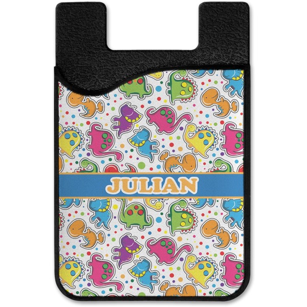 Dinosaur Print Cell Phone Credit Card Holder