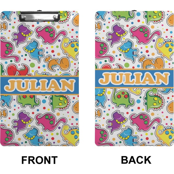 Dinosaur Print Clipboard (Legal) (Front + Back)