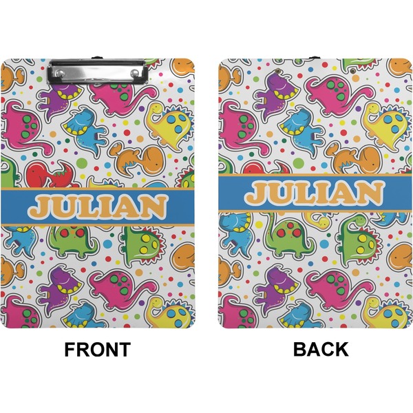 Dinosaur Print Clipboard (Letter) (Front + Back)