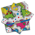 Dinosaur Print Cloth Napkins (Set of 4) (Personalized)