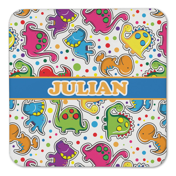 Dinosaur Print Coaster Set - FRONT (one)