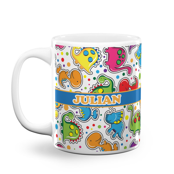 Custom Dinosaur Print Coffee Mug (Personalized)
