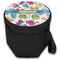 Dinosaur Print Collapsible Personalized Cooler & Seat (Closed)