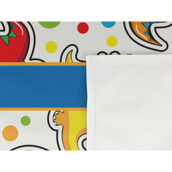 Dinosaur Print Cooling Towel- Detail