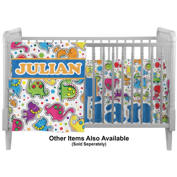 Dinosaur Print Crib - Profile Sold Seperately