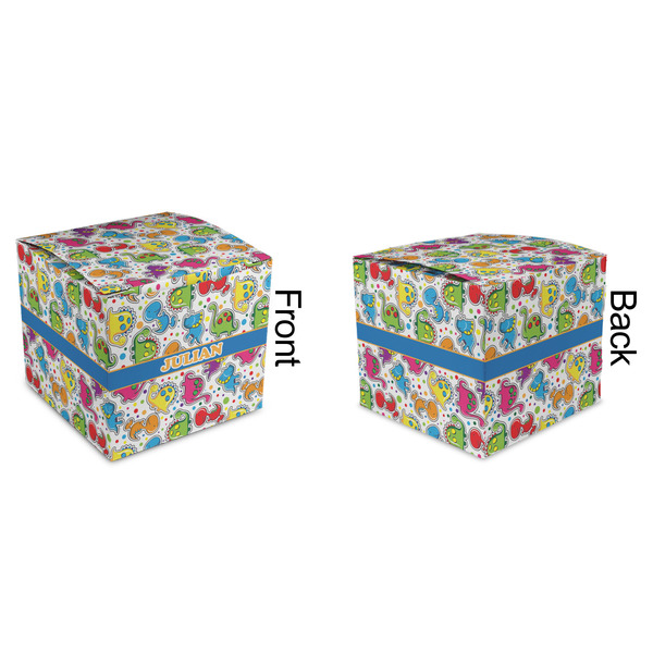 Dinosaur Print Cubic Gift Box - Approval