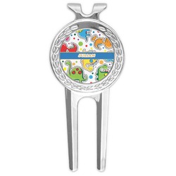 Dinosaur Print Golf Divot Tool & Ball Marker (Personalized)