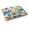 Dinosaur Print Dog Bed - Medium w/ Name or Text