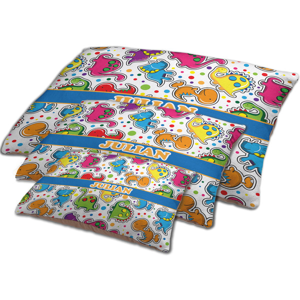 Dinosaur Print Dog Beds - MAIN (sm, med, lrg)