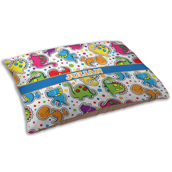 Dinosaur Print Dog Beds - SMALL