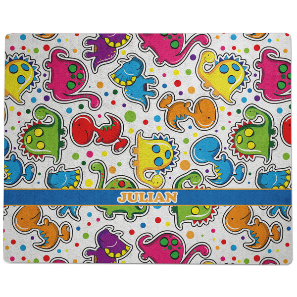 Dinosaur Print Dog Food Mat - Large without Bowls